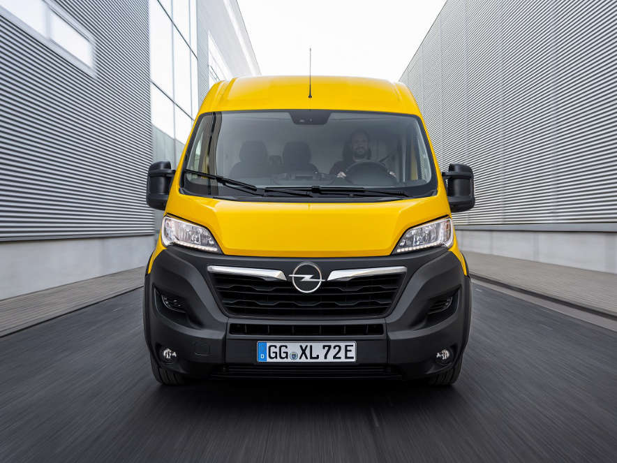 Opel Movano, вигляд спереду